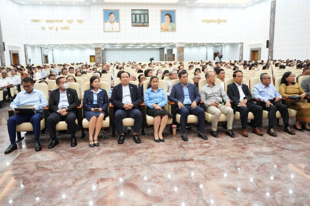 This gathering is held annually during the Pchum Ben festival, a traditional Buddhist festival of the Kingdom of Cambodia.
