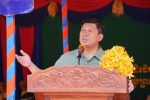 Speech at the program announcing the local social land concession assessment area