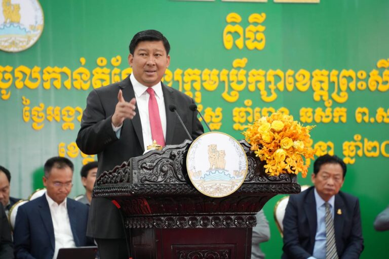 Cambodia is a small country, with a small population and a small economy. Therefore, if there is a disagreement, the people who lose the most are the people.