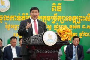 Cambodia is a small country, with a small population and a small economy. Therefore, if there is a disagreement, the people who lose the most are the people.