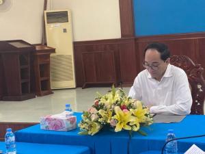 His Excellency Secretary of State Pen Sophal, Co-Chair of the Working Group to Promote the Preparation of the Master Plan