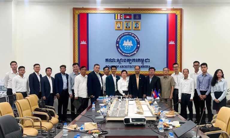 Invited to lead an evaluation meeting for promotion of 14 registered architects