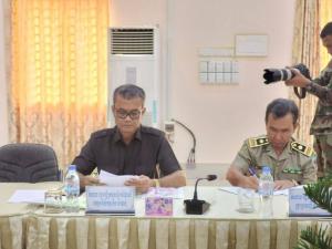 His Excellency Secretary of State So Khon Riththikun invites to attend a meeting to promote the Prime Minister's order on preventing and preventing the crime of deforestation and taking land for ownership