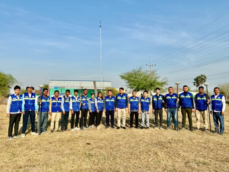 Brothers from Field Group 18 (Meanchey District) continue to measure land
