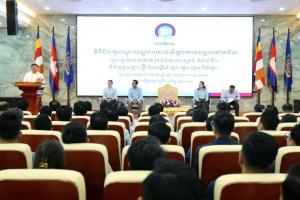 The President of the Union of Youth Federations of Cambodia (UYFC) Phnom Penh considered the training course on legal document drafting techniques