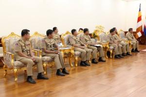 His Excellency Deputy Prime Minister Say Samal instructed the Cambodian Police Academy to pay attention to training officers who will serve in sub-national administrations to strengthen work efficiency.
