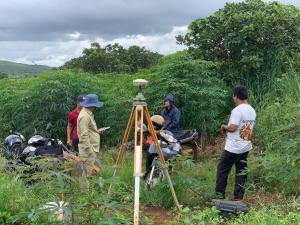 Measurement and assessment of land plots for residents in Kamen Village, Samaki Commune, O Chum District, Village 1, La Minh Commune, Bor Keo District, Ratanakiri Province