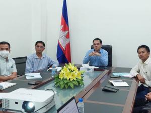 Meeting to continue data collection work related to the implementation of the Sustainable Cities Initiative in Cambodia