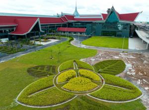 Siem Reap Angkor International Airport officially opened to receive its first commercial flight on October 16, 2023.
