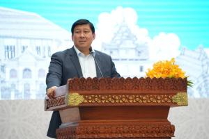 the groundbreaking ceremony for the multi-functional building and luxury hotel of the Port Yves Palace project of M B I S Development Co., Ltd. on the morning of October 27, 2025.