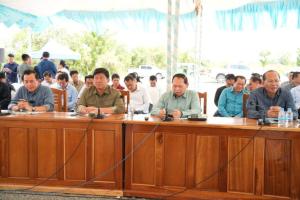 The project to build infrastructure to support tourism and fishing services on the livelihood of the Trapaing Sangke community in Teuk Chhou district has been successfully implemented.