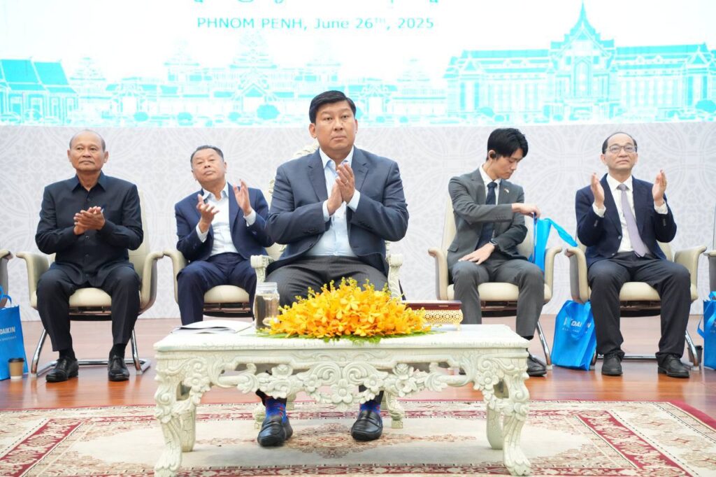 Consider improving the quality of construction materials, construction equipment, and sustainable construction products to transform the contemporary Khmer construction industry and architecture to be more quality, safe, and beautiful.