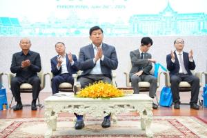 Consider improving the quality of construction materials, construction equipment, and sustainable construction products to transform the contemporary Khmer construction industry and architecture to be more quality, safe, and beautiful.