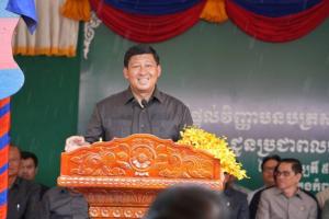 The ceremony of distributing 5,250 property ownership certificates to residents of Preah Sihanouk province