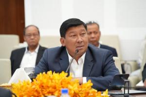 Inter-ministerial meeting on "Construction and land for Canal No. 61 in the geographical areas of Kampong Speu and Kandal provinces"