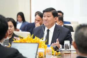 Royal Government-Private Sector Forum, Ministry of Land Management, Urban Planning and Construction, January 3, 2025.