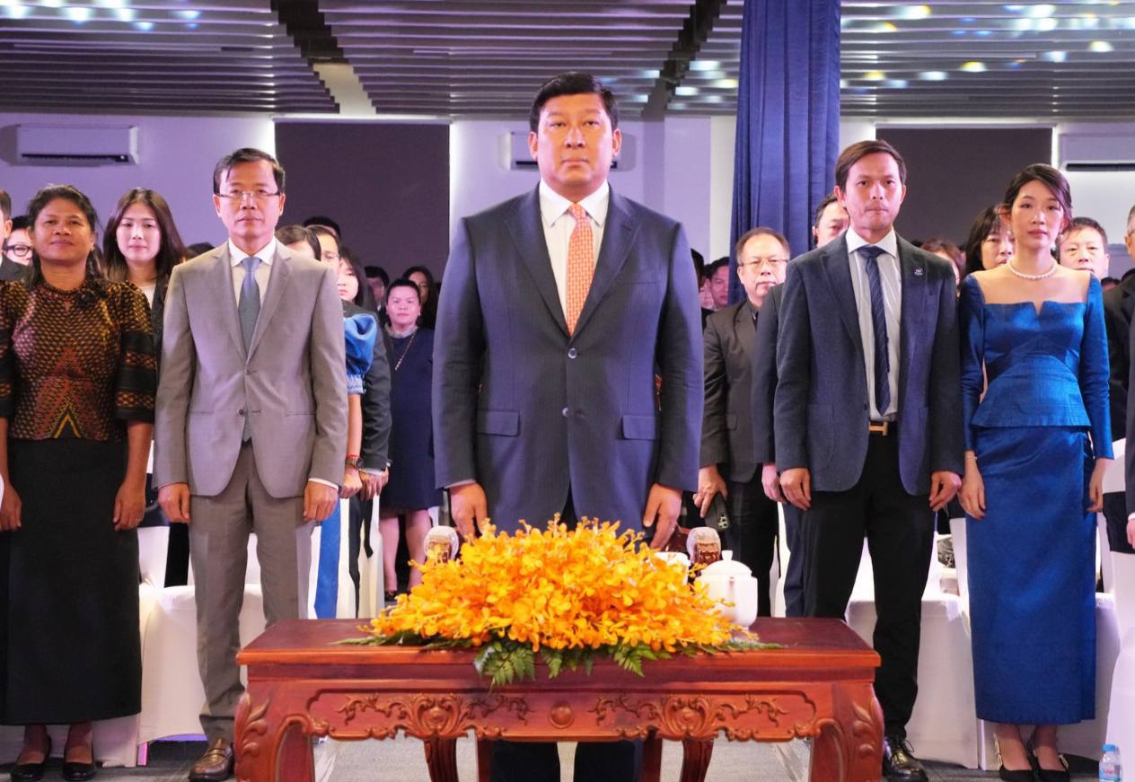 His Excellency Deputy Prime Minister Say Samal presides over the inauguration ceremony of the ISI Special Economic Zone project