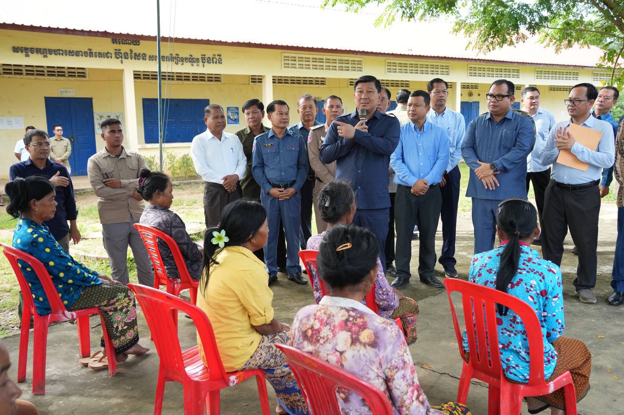 The Ministry of Land Management, Urban Planning and Construction will prepare schools, health centers, roads, water, electricity, and other necessary needs for families and communities to help improve the lives of citizens